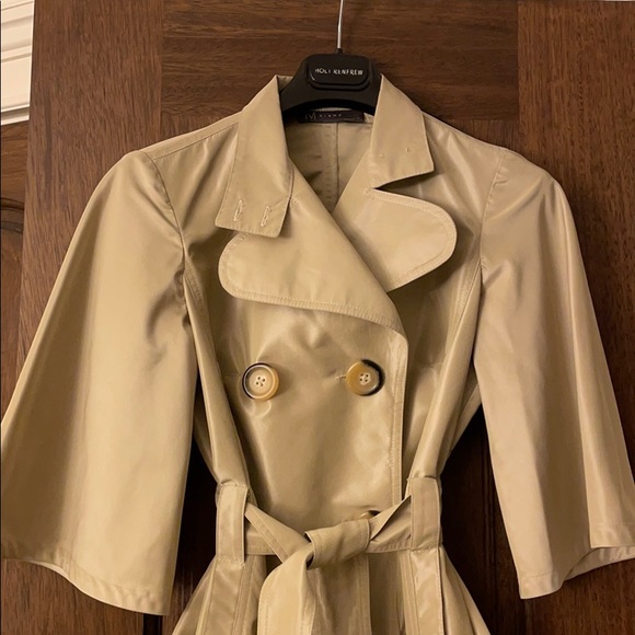 Sleek satin trench - Picture 2 of 2